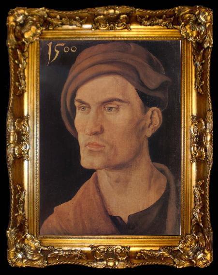 framed  Albrecht Durer Portrait of a young man, ta009-2